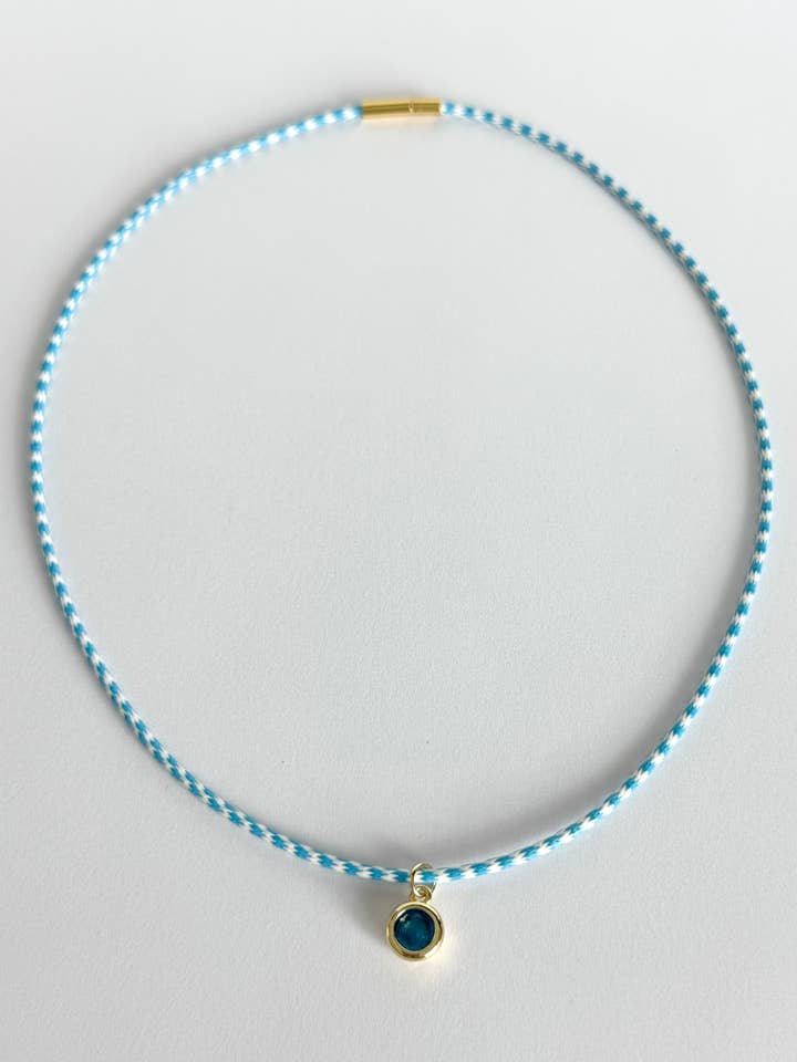 Sapphire Love Choker Necklace for wholesale by Tramps+Thieves