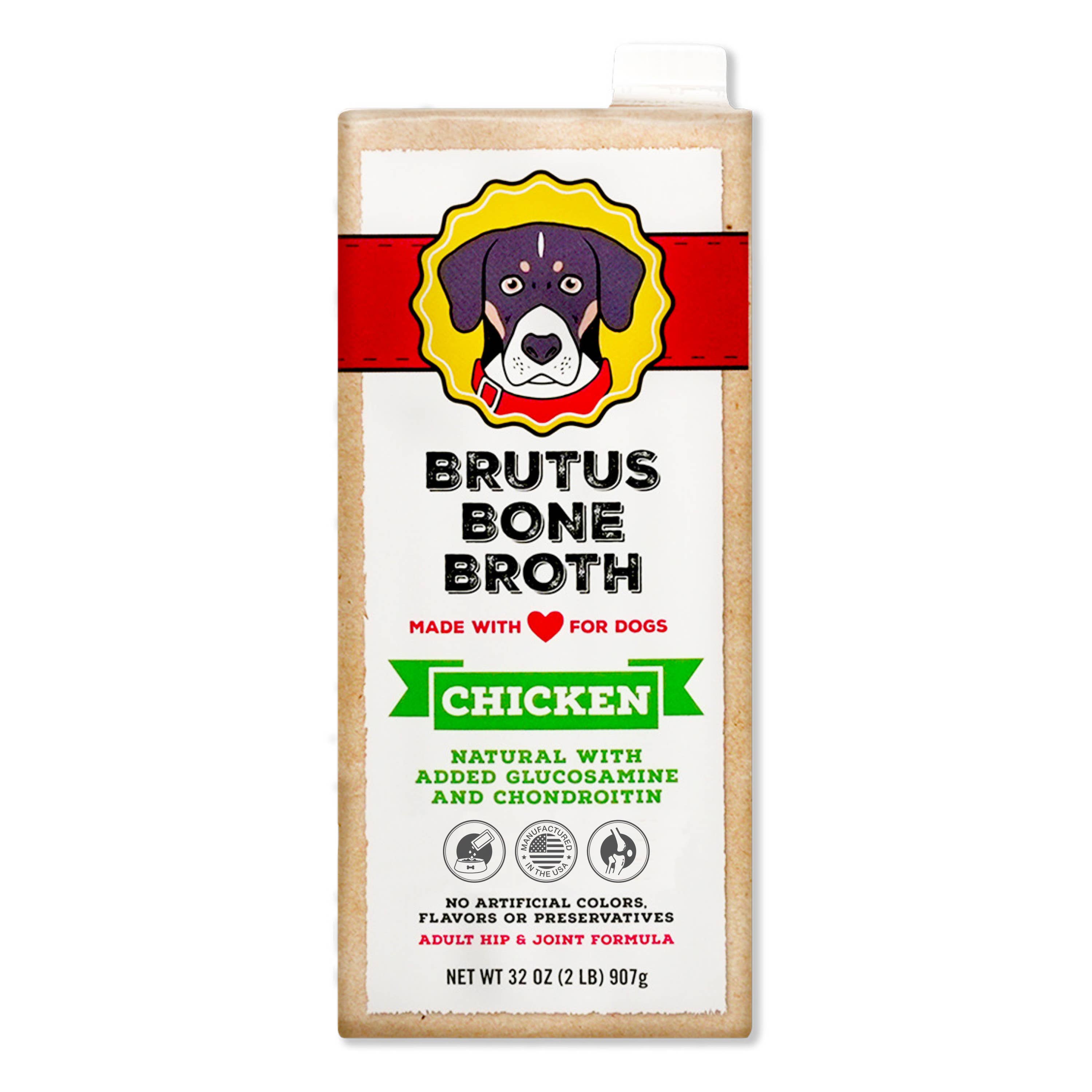 Brutus Broth - Wholesale Pet Food - Dog - Brutus Bone Broth - Chicken Flavor0