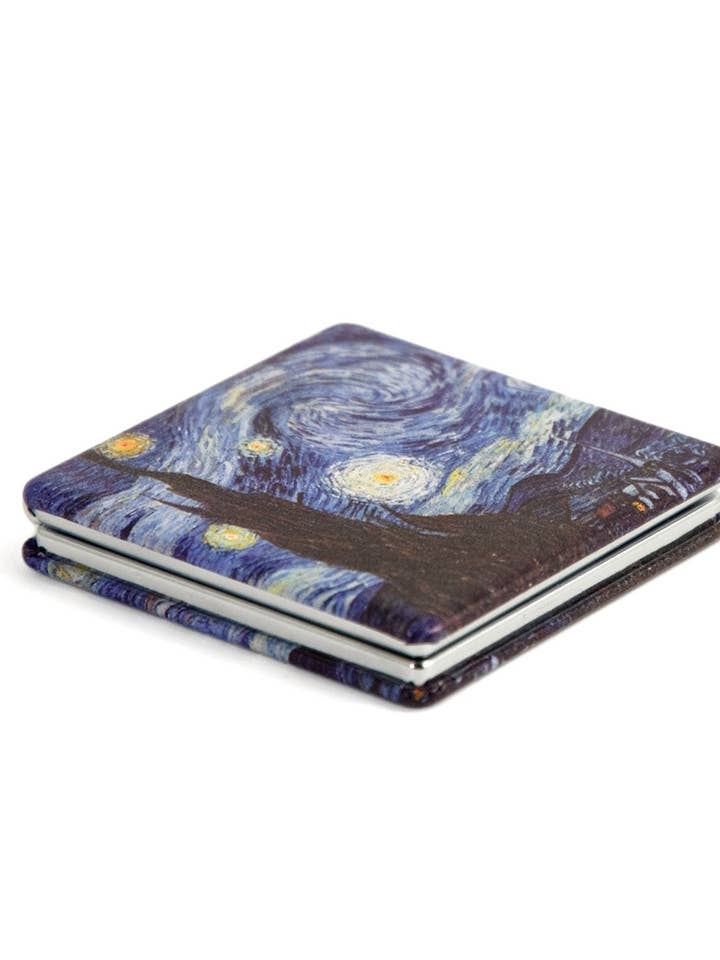 Van Gogh's Starry Night Travel Mirror for wholesale by Value Arts