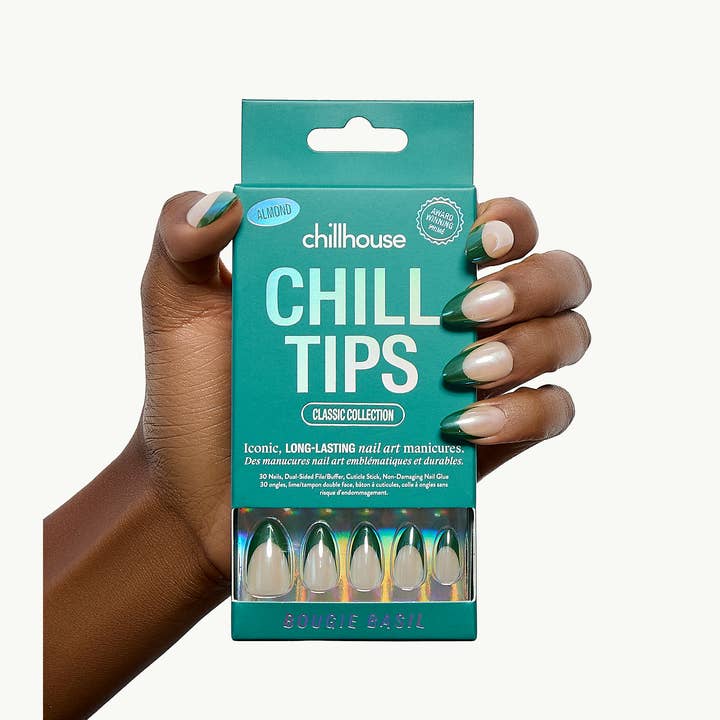 Chillhouse - Wholesale Press-On/Fake Nails - Chill Tips - Bougie Basil3