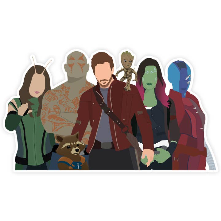 Shop Trimmings – wholesale Sticker – Guardians of the Galaxy Sticker
