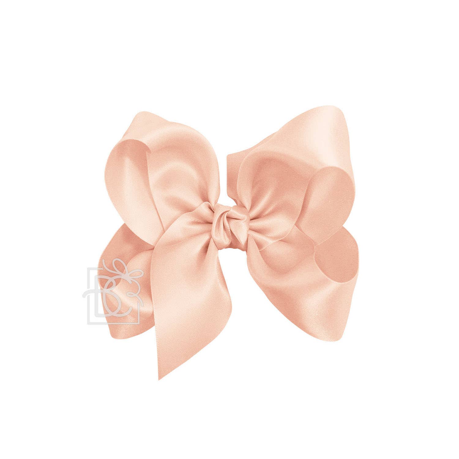 Beyond Creations, LLC - Wholesale Hair Bow - Kids - SATIN BOW ON CLIP117