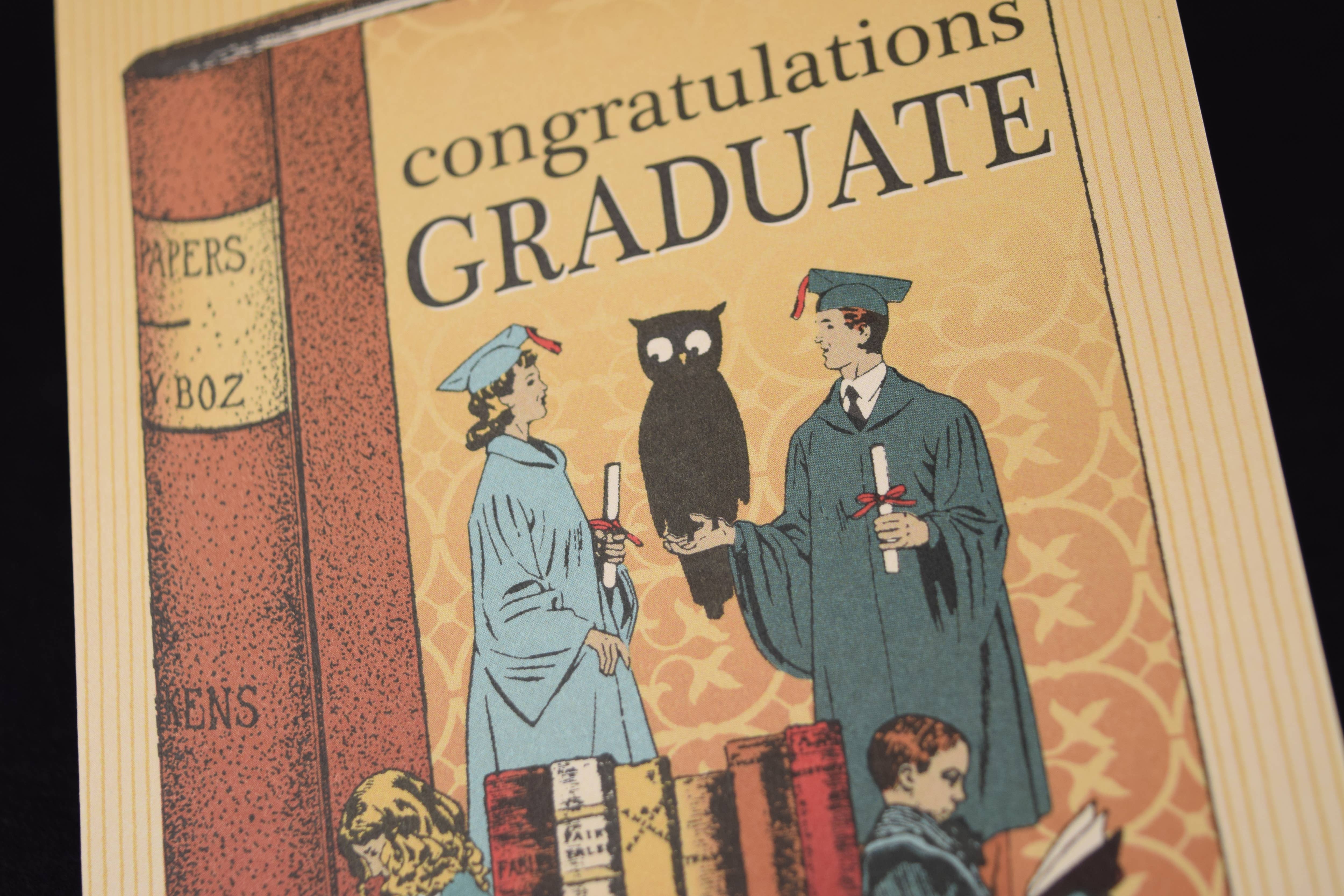 Oddball Press LLC - Wholesale Graduation Card - Congrats Graduate Card1