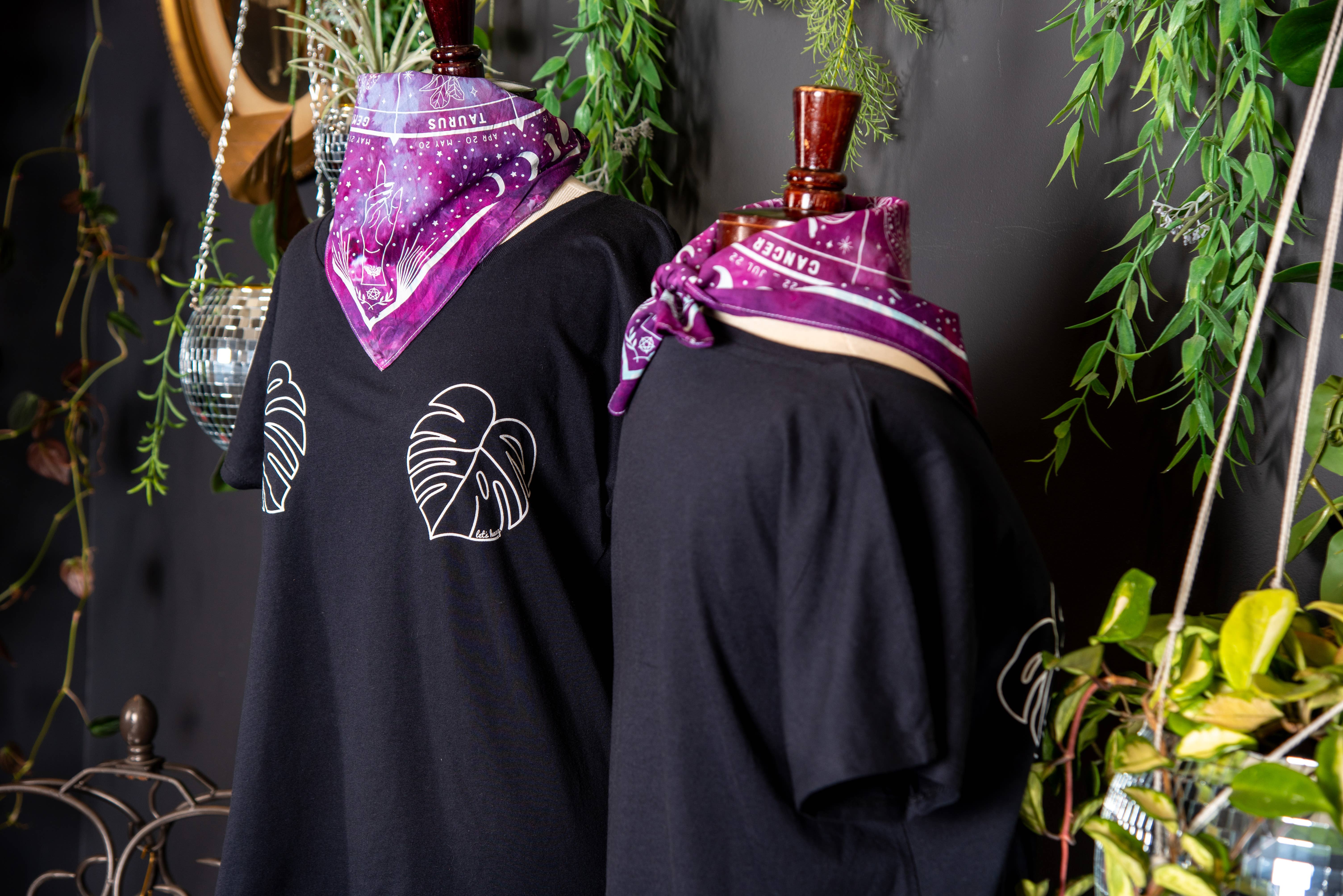 Variegate Design – Engroshandel T-shirt med print - Dame – Monstera Bryster - Dolman T-Shirt3