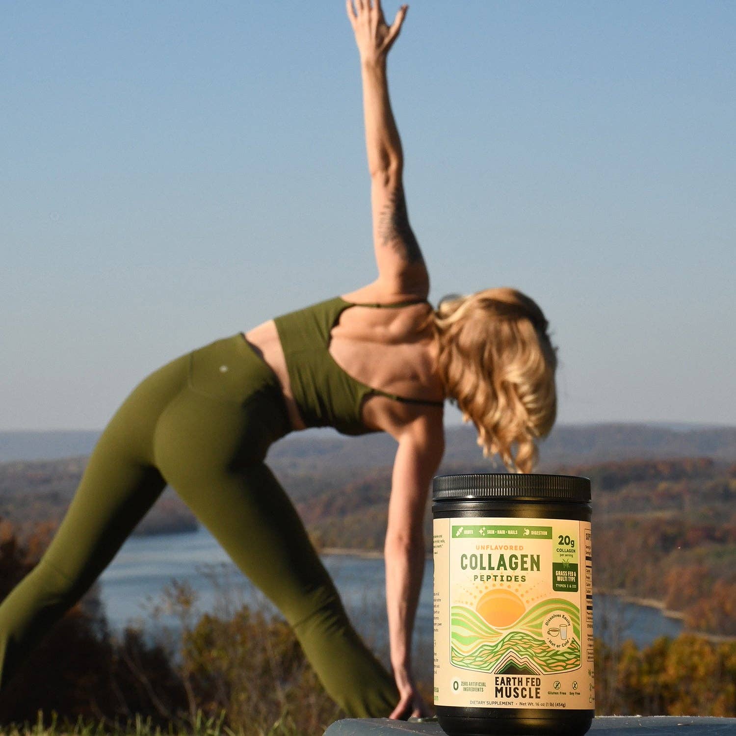 Earth Fed Muscle - Wholesale Protein/Superfood Powder - Collagen Peptides, Unflavored (formerly known as The Keystone)7