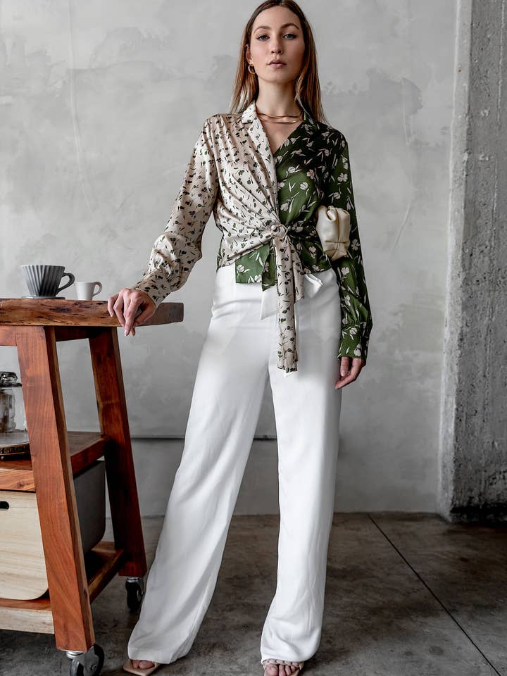 Hope Horizon LLC - Wholesale Pants - Women's - Off White East Hampton Pants0