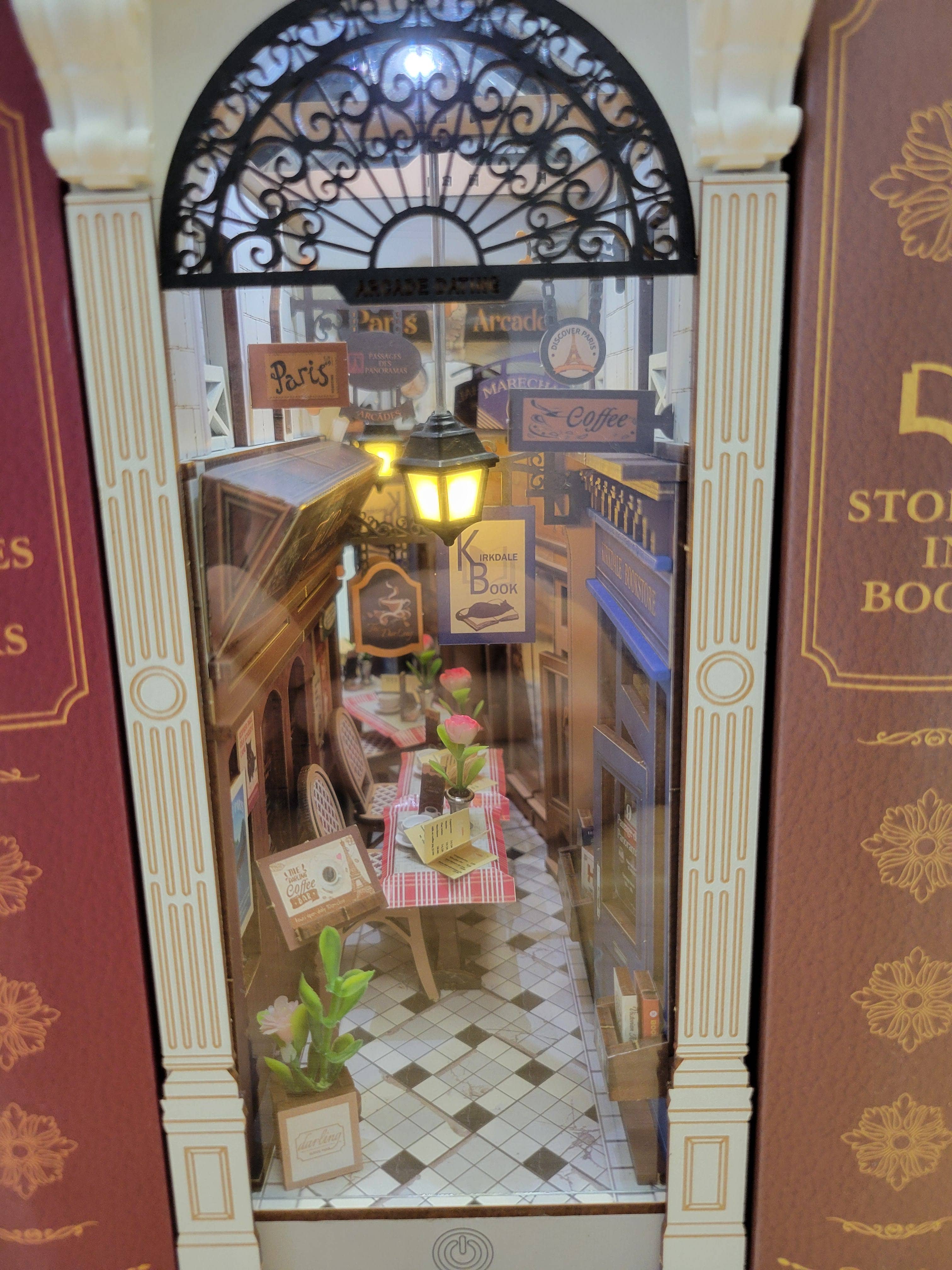 Robotime - Vente Kit de bricolage - TGB10 Arcade Rendez-vous Coin Lecture1