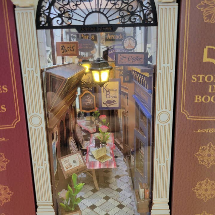 Robotime - Vente Kit de bricolage - TGB10 Arcade Rendez-vous Coin Lecture1