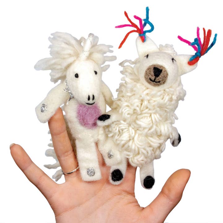 dZi Handmade - Wholesale Ornament - Llama Wild Woolie
