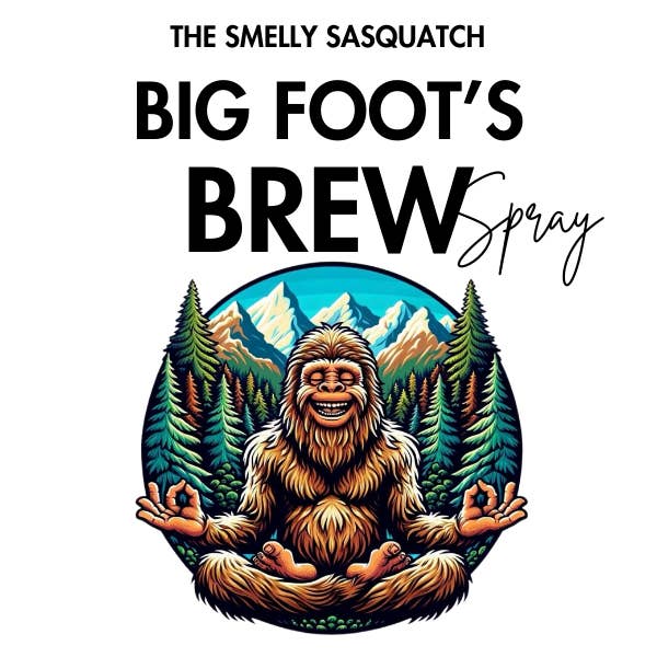 Big Foot's Brew Spray for wholesale by The Smelly Sasquatch