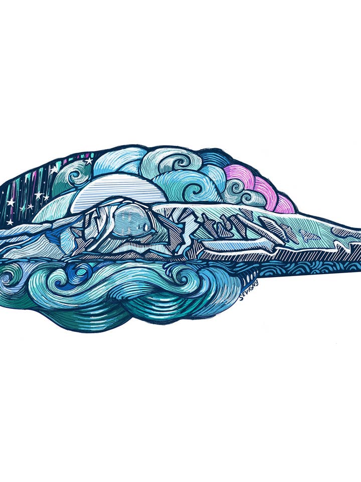 TWILIGHT SLEEPING LADY for wholesale by Sevigny Studio