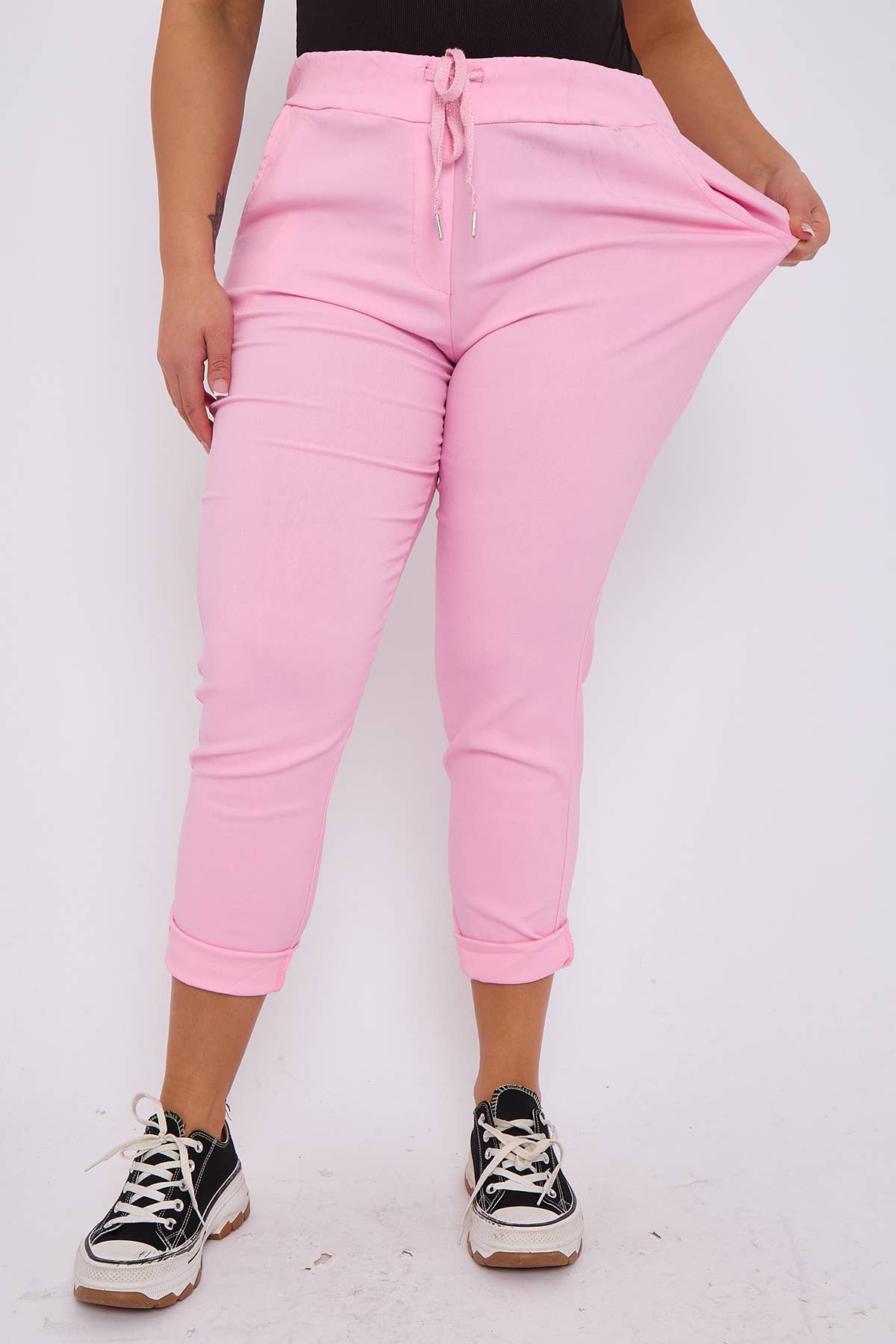 Superbia – Engroshandel Bukser - Dame – Premium bomuldsrige strækbare magiske bukser - Én størrelse UK 10-2031