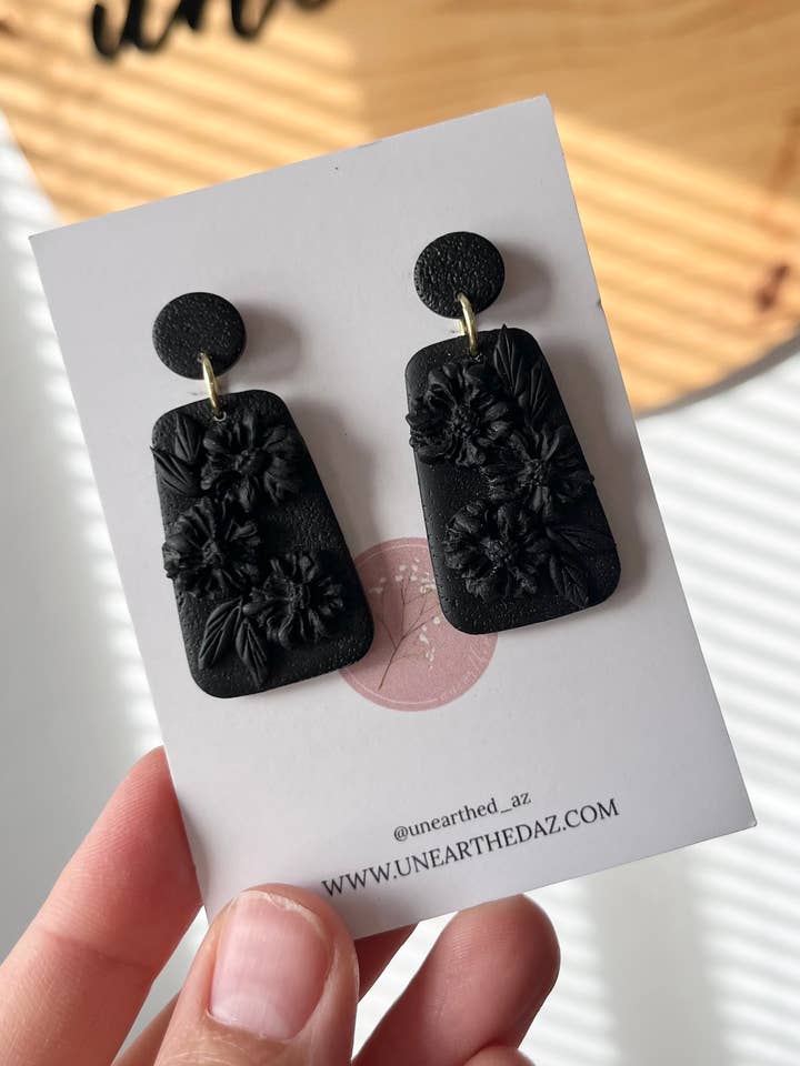 Volcanic Stone-Floral for wholesale by Unearthed by Kathryn Peña