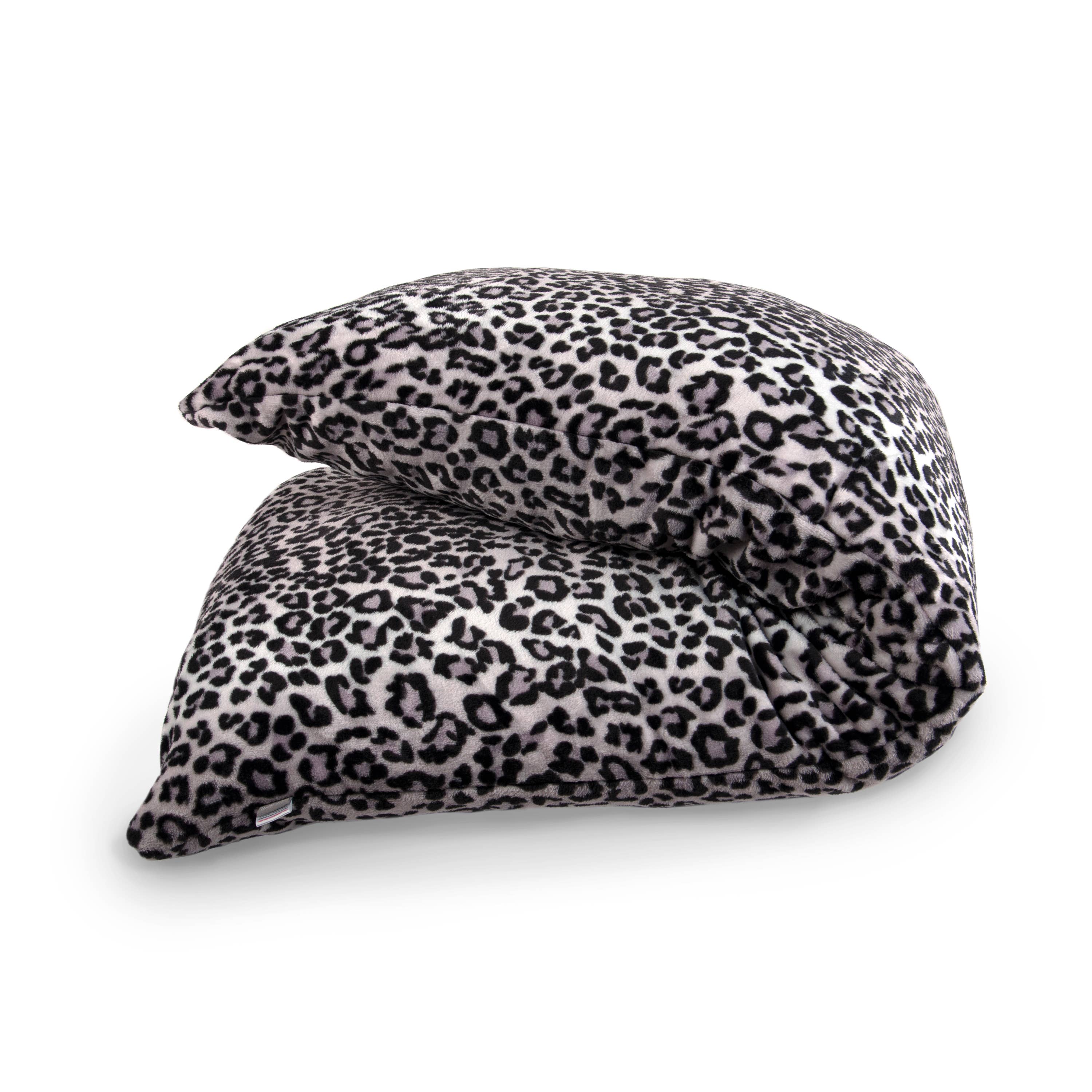 Tadpoles | Baby + Kids | Home + Play - Wholesale Bedding Pillow - Sleeping Partners Body Pillow, Snow Leopard/Grey Cheetah4