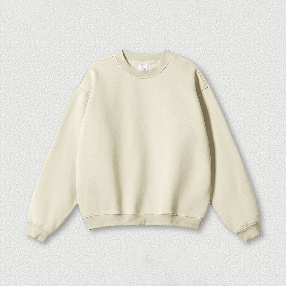 Sodalemon - Wholesale Sweatshirt - Women's - Loose fleece-lined thick round-neck sweatshirt12