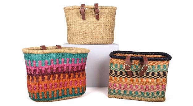 The African Home Goods – wholesale Korg – Olika cykelkorgar – färger kan variera4