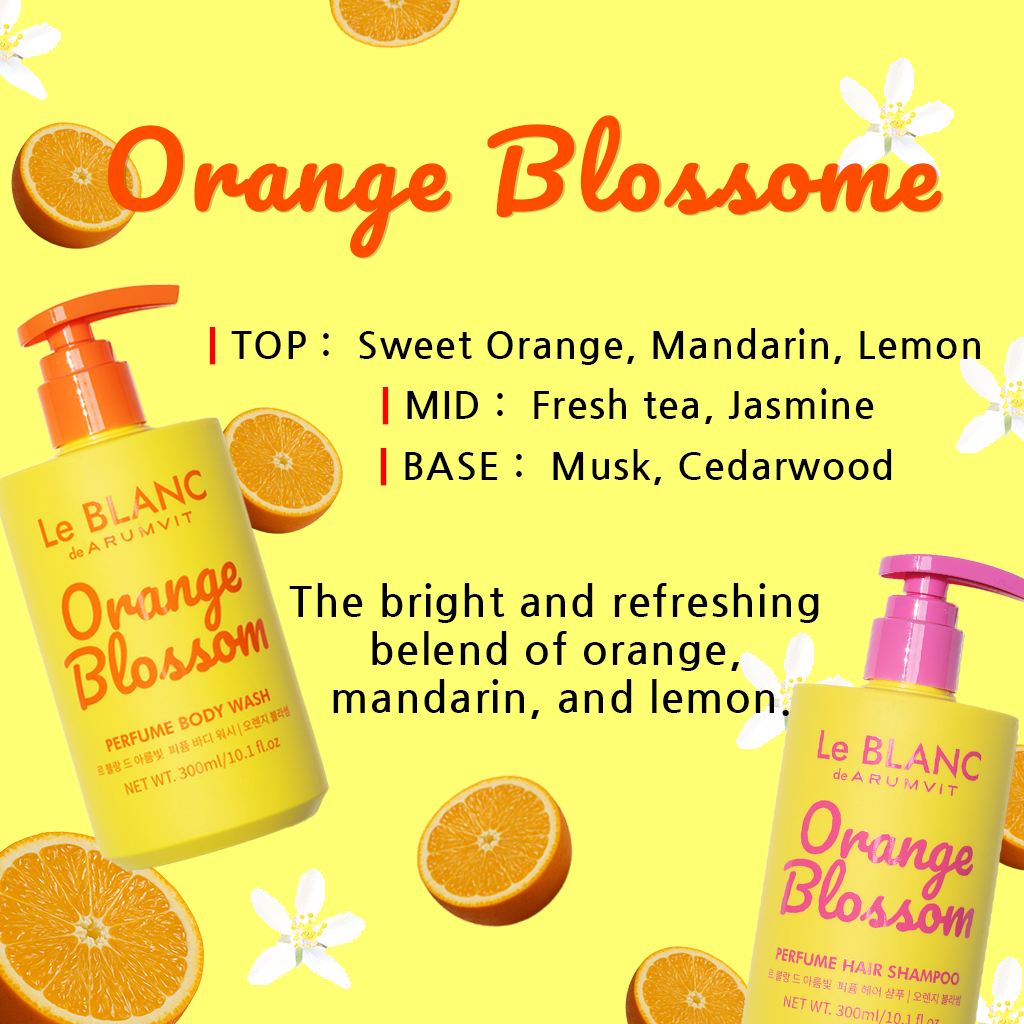 LADAMER, OSHINCHAE,MEDI-PEEL(MDP+) – Großhandel Körperpflegecreme/Bodylotion – Le BLANC – Orangenblüten-Haarshampoo 300 ml / 10,1 fl. oz.7