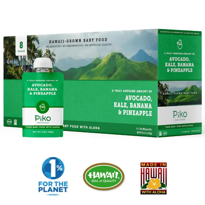 Piko Provisions - Wholesale Fruit Snacks - Avocado, Kale, Banana & Pineapple3