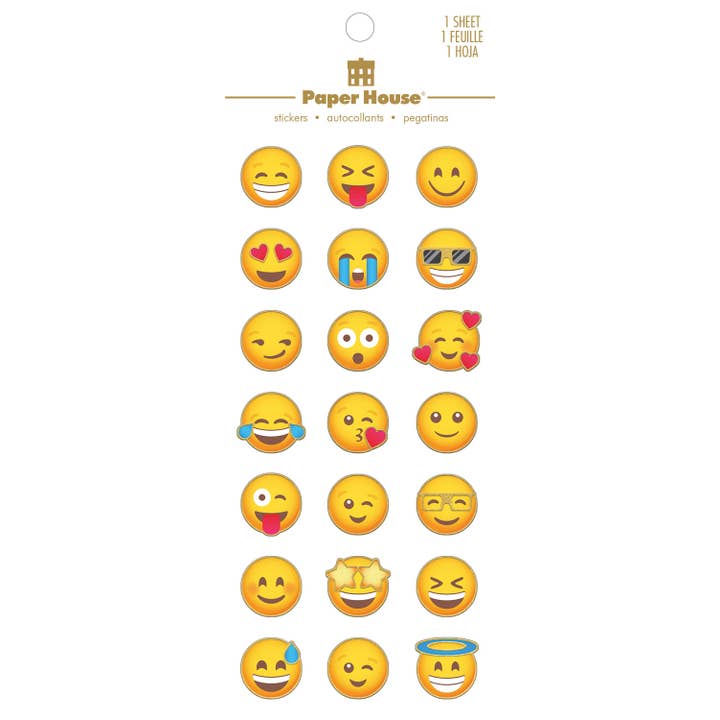 Paper House Productions - Vendita all'ingrosso Adesivo - Adesivi in pellicola - Emoji