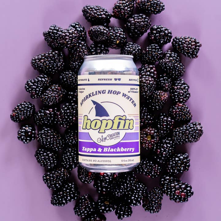 New Creation Soda - Wholesale Soda/Carbonated Drink - Hopfin Zappa and Blackberry (Case of 16)1