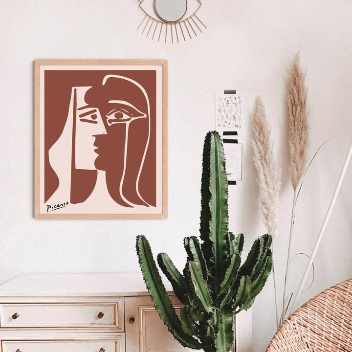 Picasso-Kuss-Druck für den Großhandel von Lumina