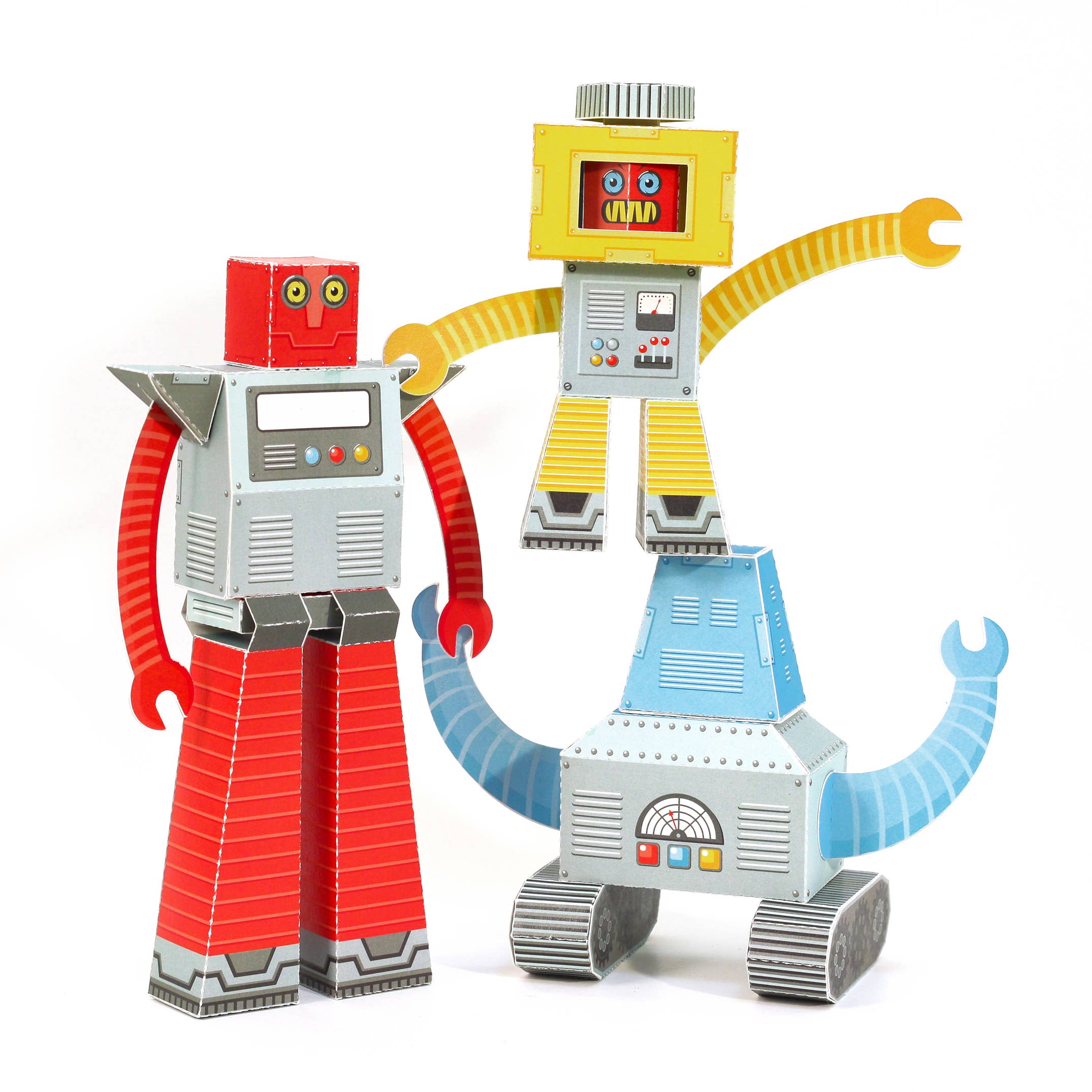 pukaca - Vendita all'ingrosso Set di giocattoli - Bambini - Robot da costruire in carta4