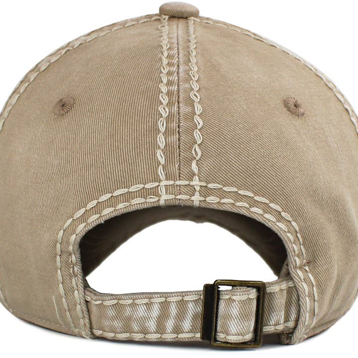 KBETHOS - Wholesale Baseball cap – Unisex - Happy Camper Fueled By Alcohol Vintage Ballcap7