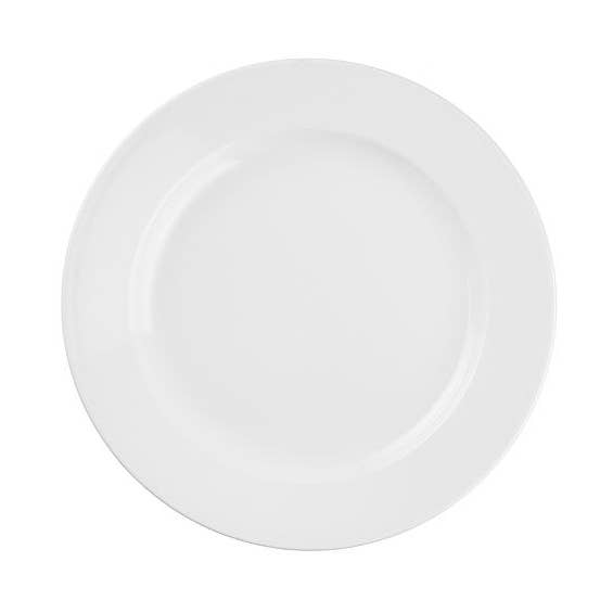 Vitrex - Bread And Butter Plate with Wide Rim, White, 6.5" for wholesale by Kadra Kitchenware
