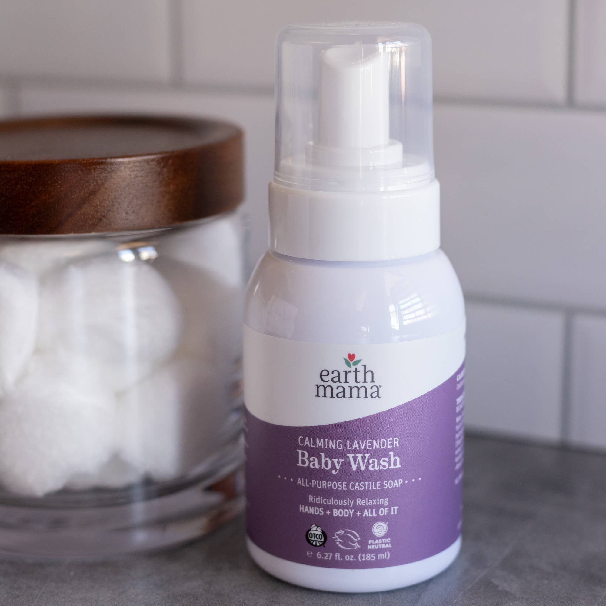 Earth Mama Organics - Wholesale Body Wash/Shower Gel - Kids & Baby - Calming Lavender Castile Baby Wash6