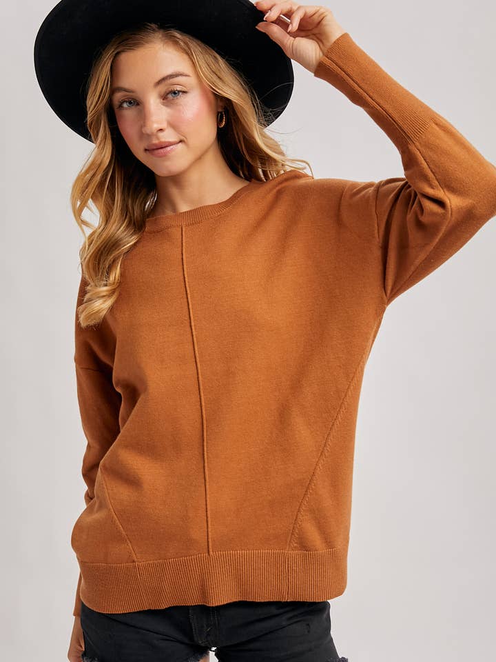 CLASSIC CREW NECK DOLMAN PULLOVER for wholesale by Bluivy