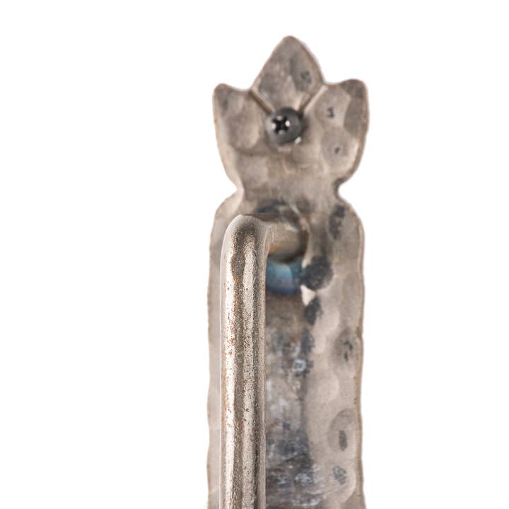 Artesano | Home Decor - Wholesale Knob/Pull - Hand Hammered Plate Cabinet Pull 6 1/8-in L | AIW-20356