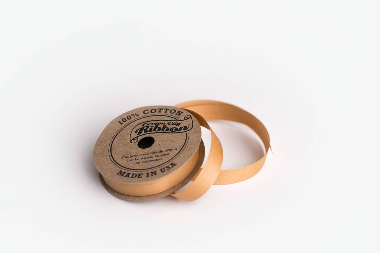 Wrappily Eco Gift Wrap Co. - Wholesale Linten - Natuurlijke katoenen krullint4