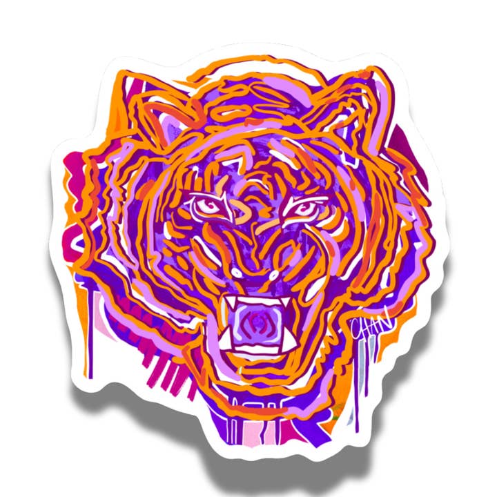 Autocollant 1883 - Idéal pour l'art de collection et décoratif pour la vente par chanartchanart