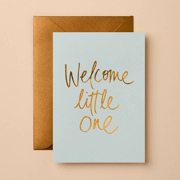 Baby Shower Greeting Card | Luxury Foil Design for wholesale by Gabrielle & Celine Greeting Cards Australia
