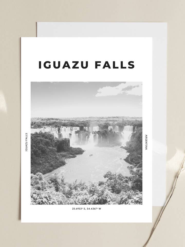 Iguazu Falls 'Djävulens hals 'Print 1 för wholesale av The Travel Edit