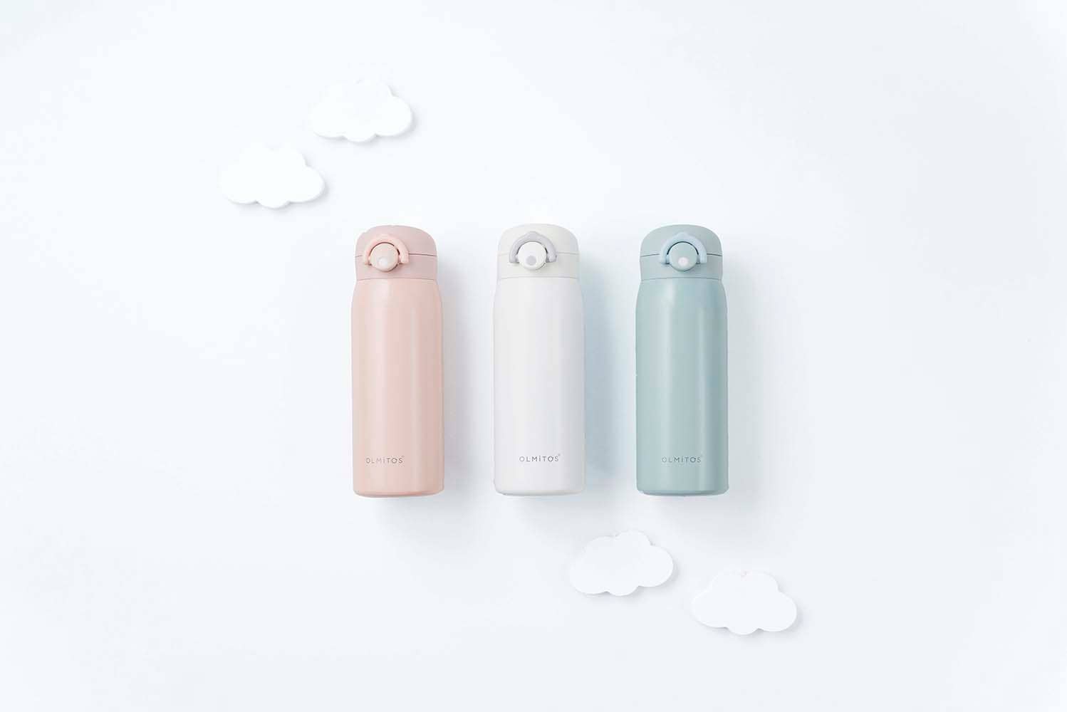 Olmitos S.A – wholesale Lunchlåda - Barn – Olmitos blå termosset med flaska och matburk11