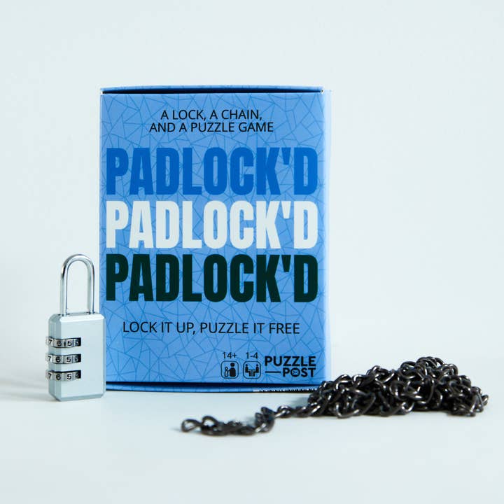 Puzzle Post Games - Wholesale Puzzle - Adult - Padlock'd: Mexico - A Lock and Chain Puzzle Game