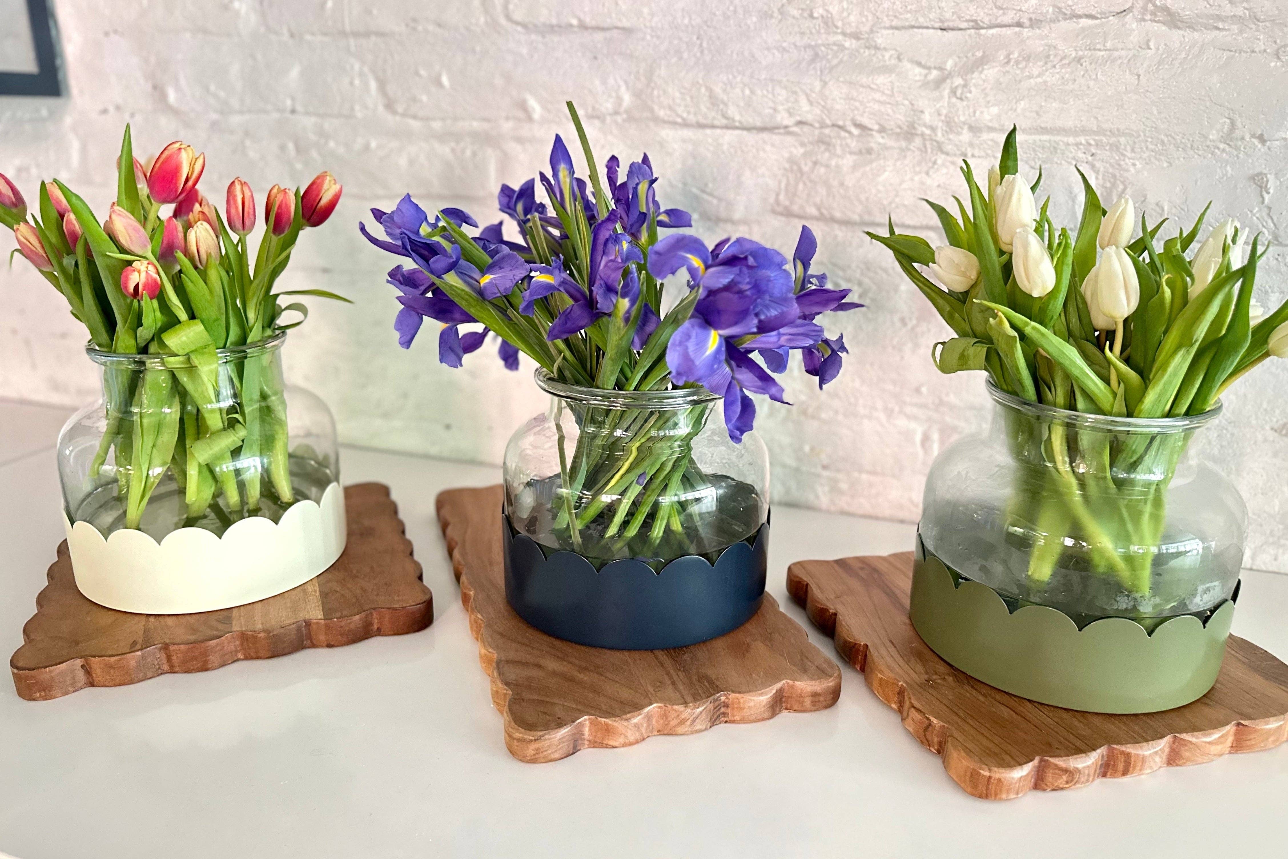 etúHOME - Wholesale Cutting Board - Scalloped Cutting Board, Large Square3