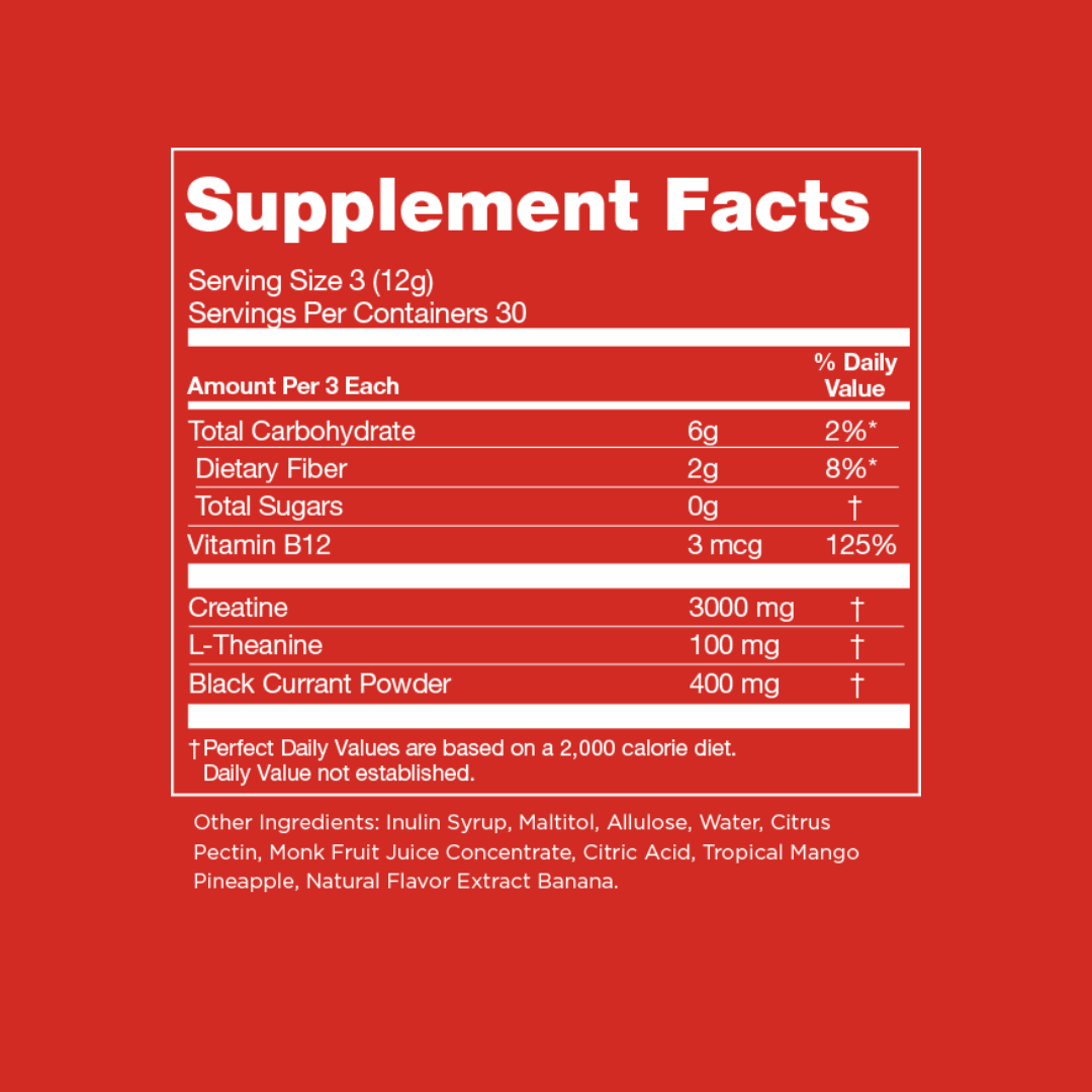 Boost Nutra - Wholesale Oral Supplement/Vitamin - ATPerform Creatine Monohydrate Gummies8