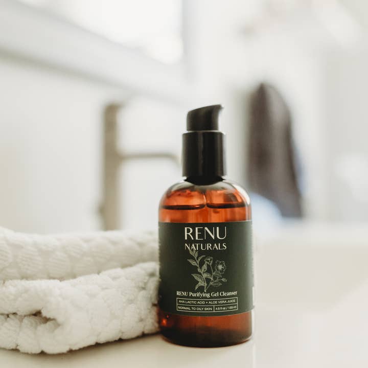 Renu Naturals – wholesale Facial cleanser – Purifying Gel Cleanser