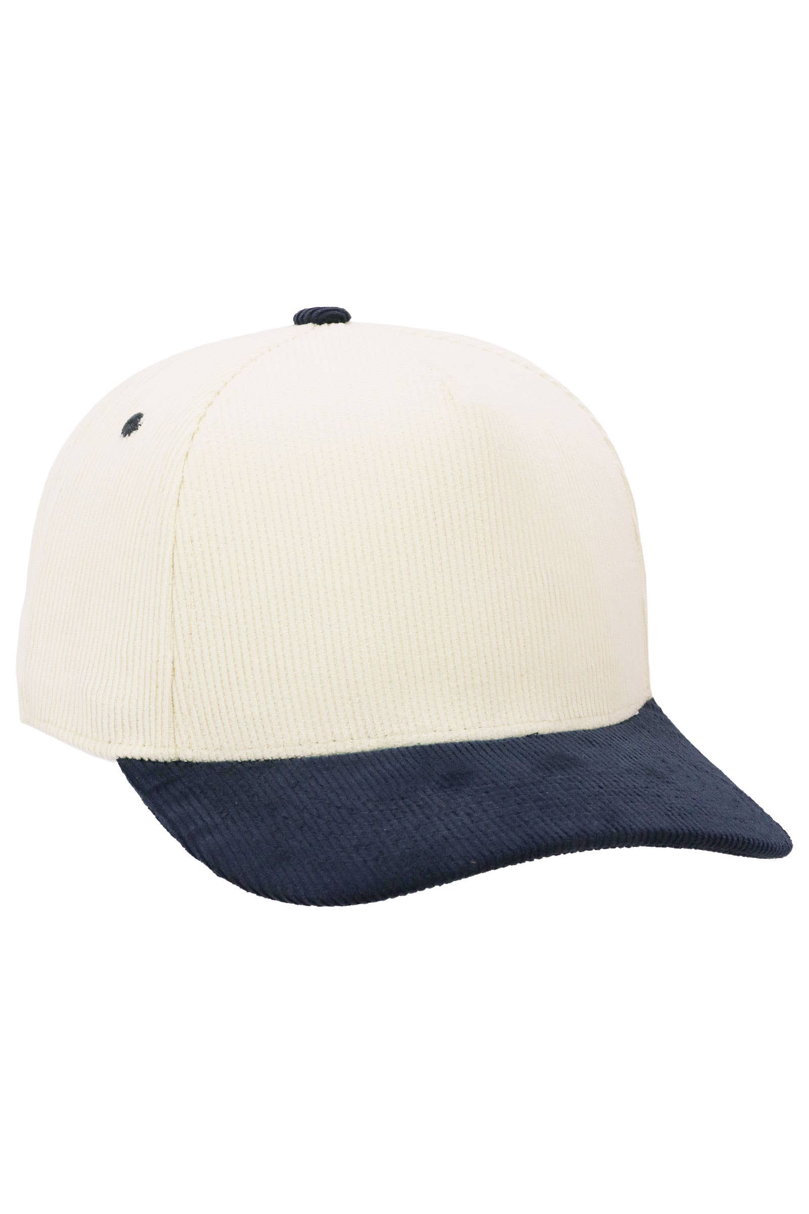 Cap Zone – wholesale Baseballkeps - Unisex – Manchesterskeps i två toner med fem paneler2