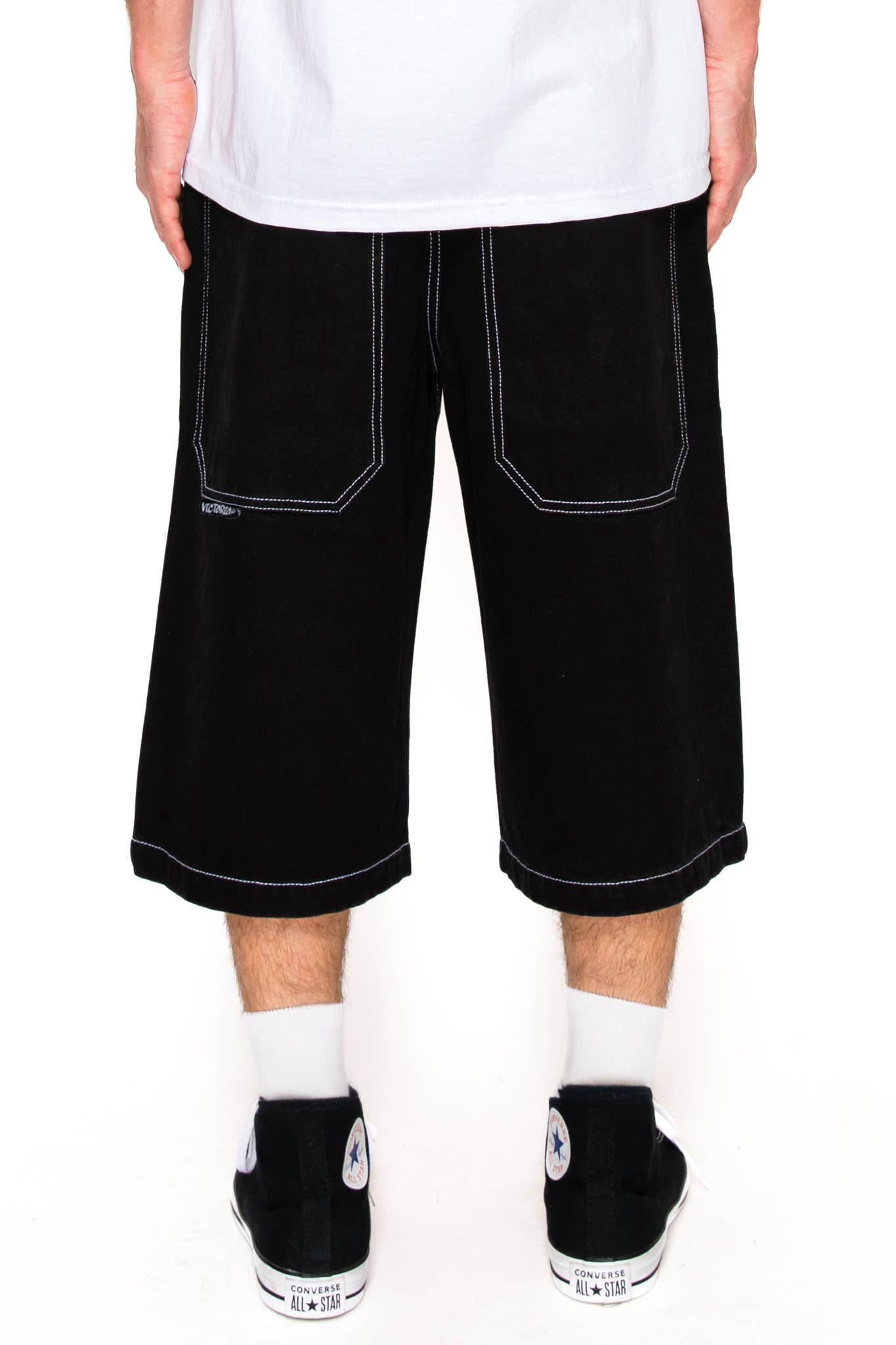 Victorious - Wholesale Shorts - Men's - DS2114 Ultra Baggy Y2K Denim Jorts7