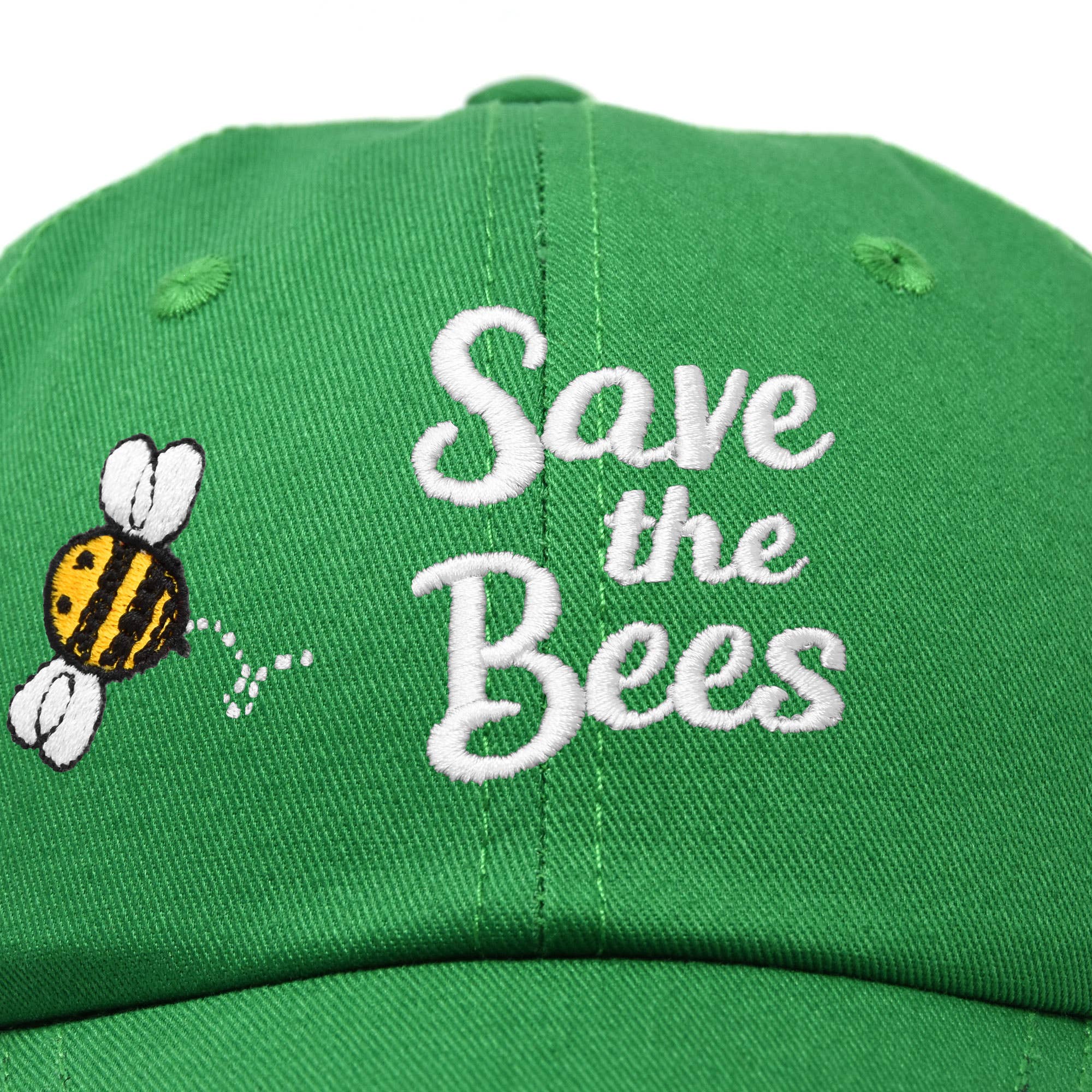 Dalix - Wholesale Baseball Cap - Women's - DALIX Save The Bees Baseball Cap Dad Hat Womens Girls21