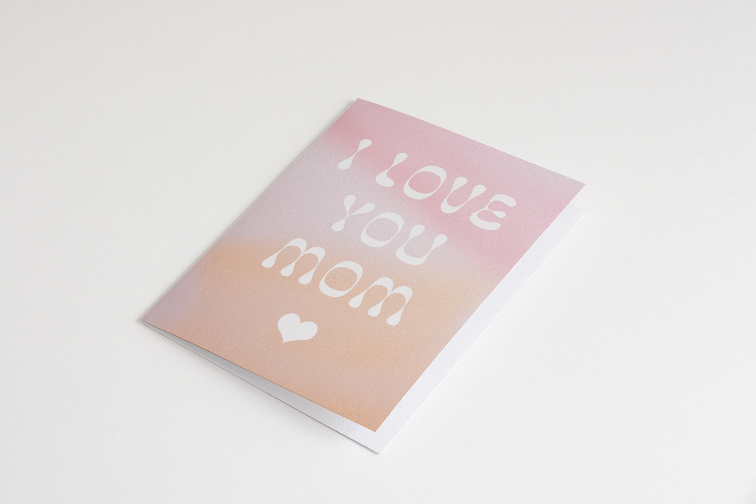 Bon Femmes - Wholesale Mother's Day Card - I Love You Mom Card1