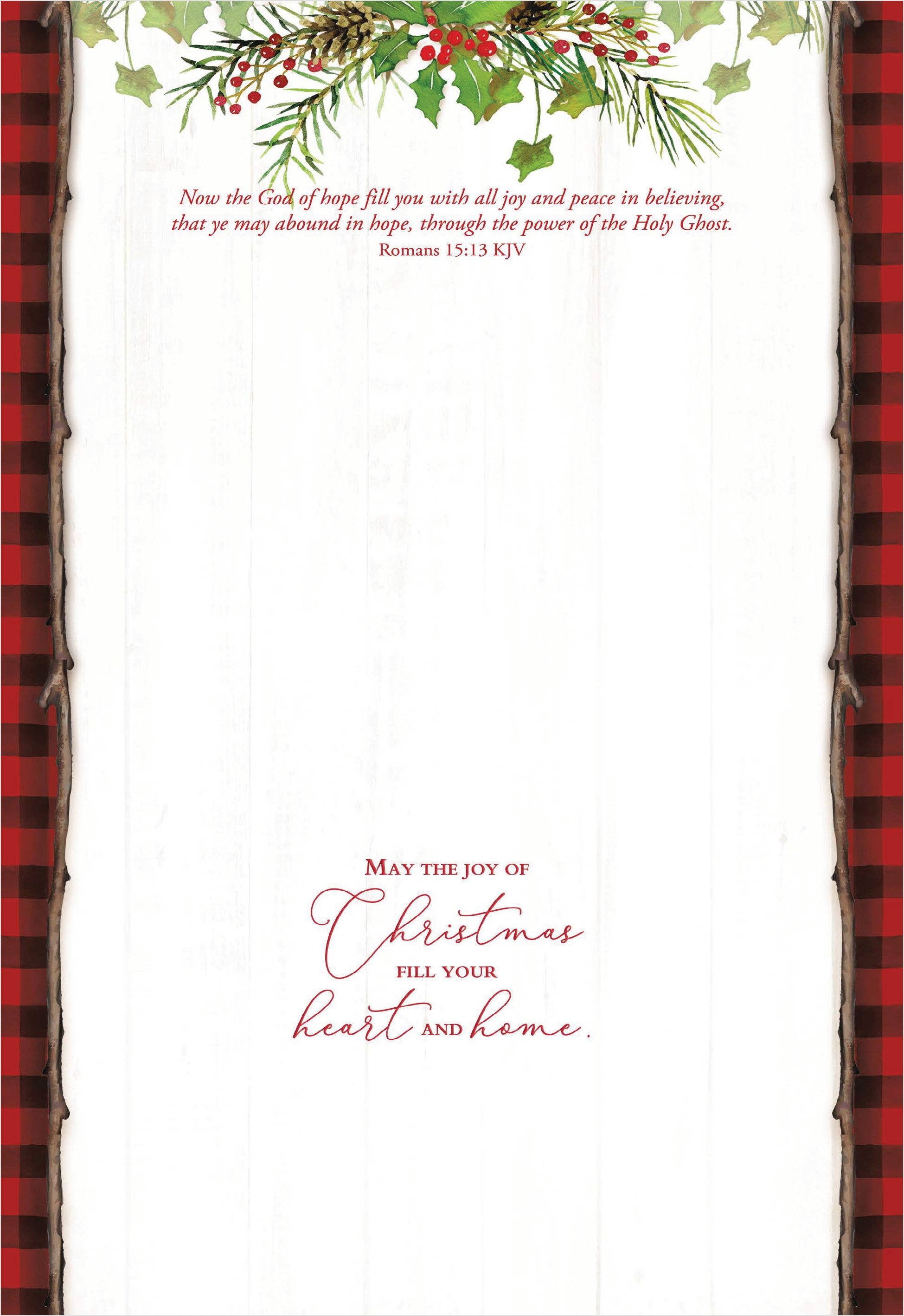 Crown Point Graphics - Wholesale Christmas Card - Religious Boxed Christmas Cards, Joy to the World, 12 Cards5