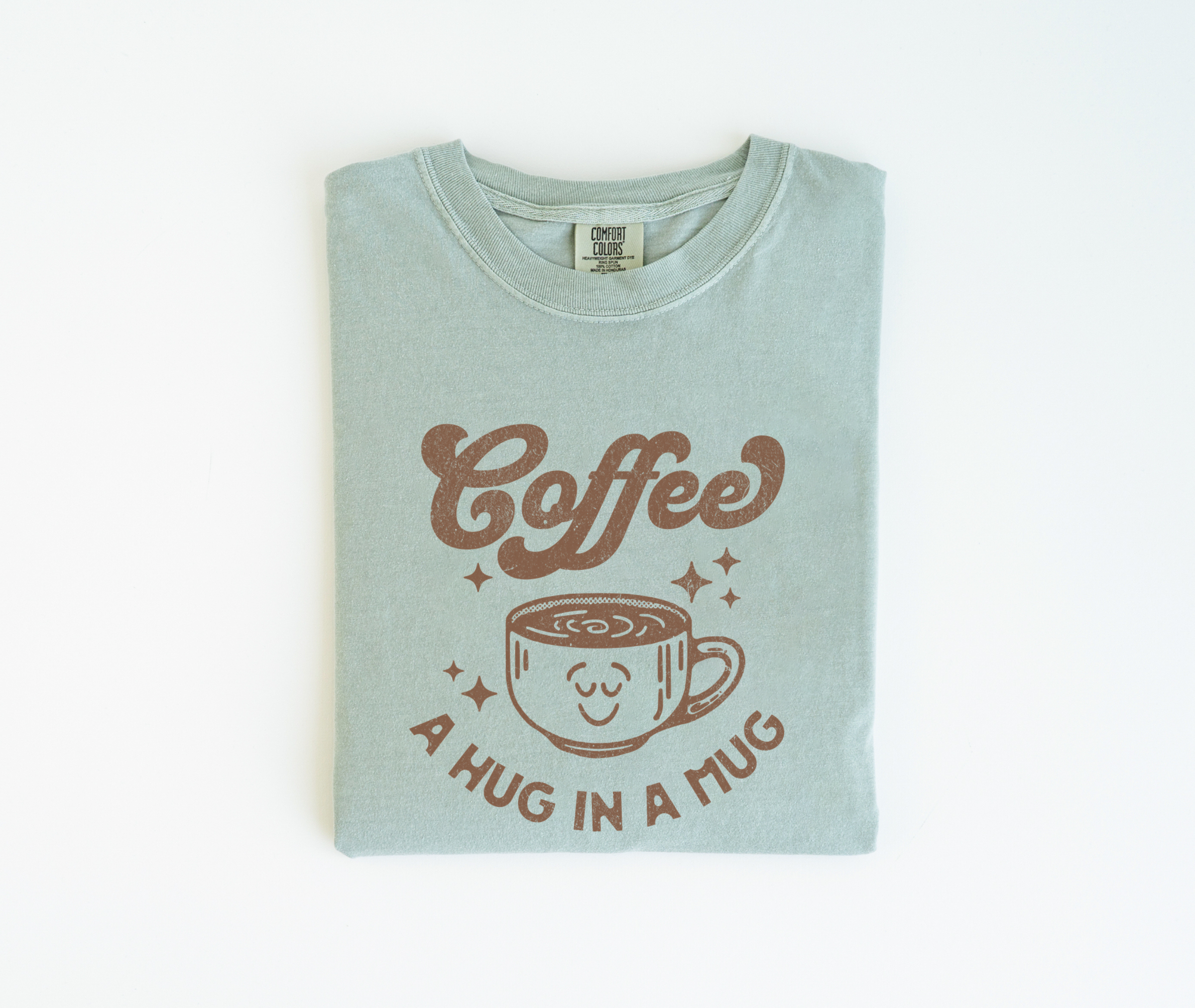 Stiles Tee Co. - Wholesale T-Shirt (Graphic) - Unisex - Graphic Tee – A Hug in a Mug – Coffee Lovers Shirt4