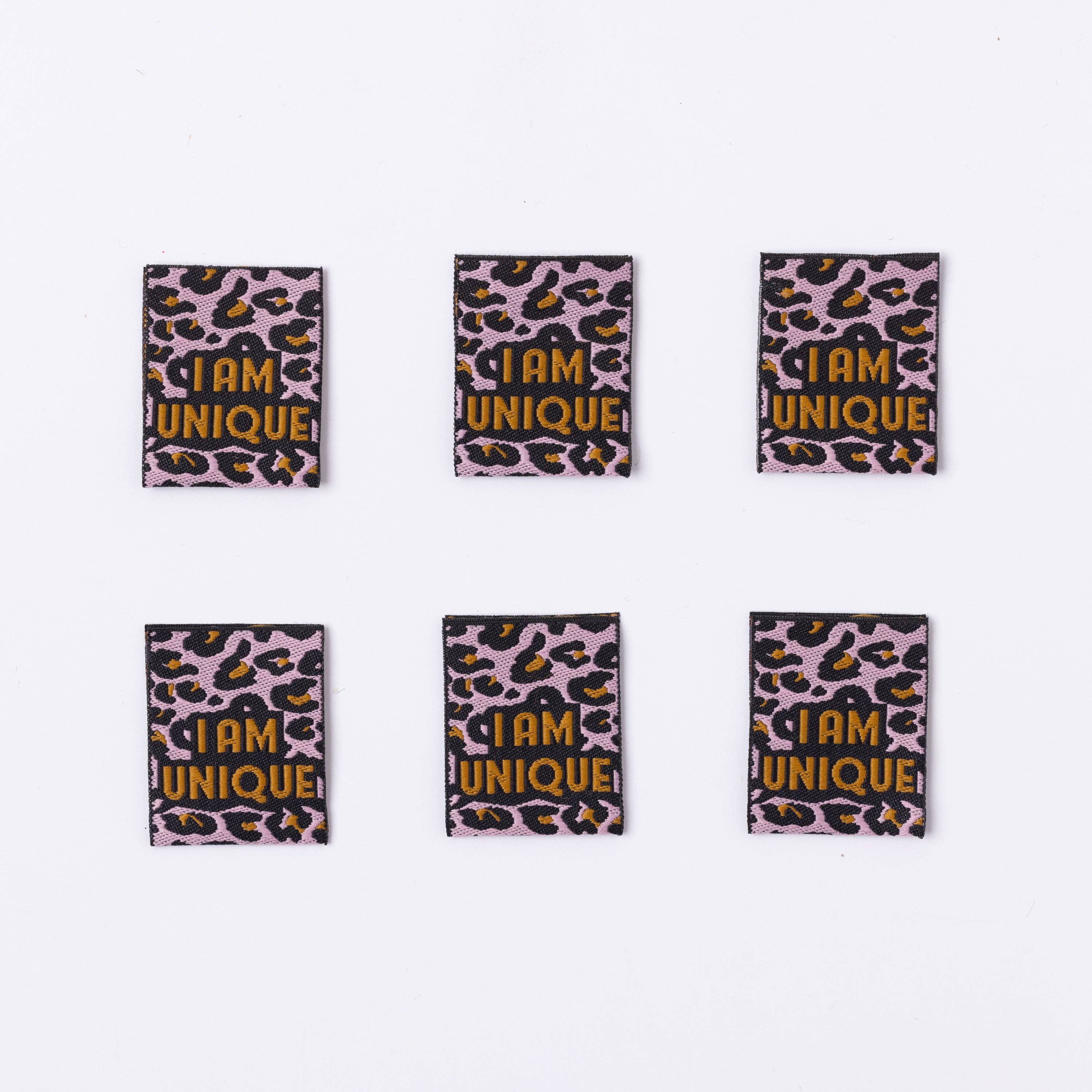 Little Rosy Cheeks - Wholesale Fabric - I AM UNIQUE 2.0 - Sewing Labels Tags1