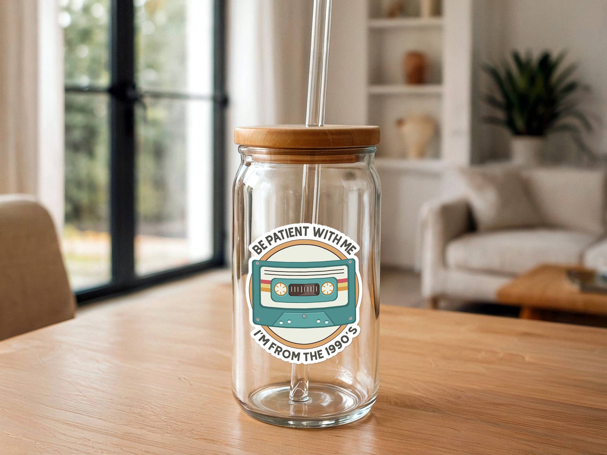 Missional Merch - Vendita all'ingrosso Adesivo - Abbi pazienza con me, vengo dal 1900 | Adesivo divertente2