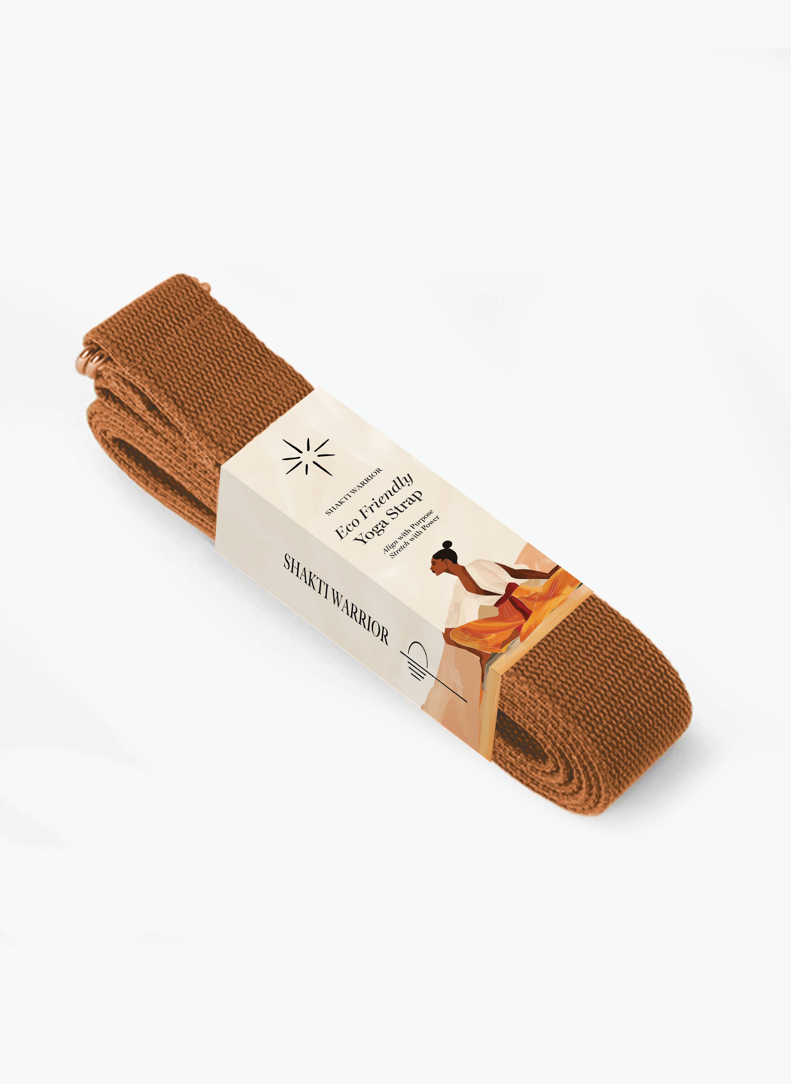 Shakti Warrior - Vente Sangle et élastique de yoga - Sangle de yoga en coton bio Nama