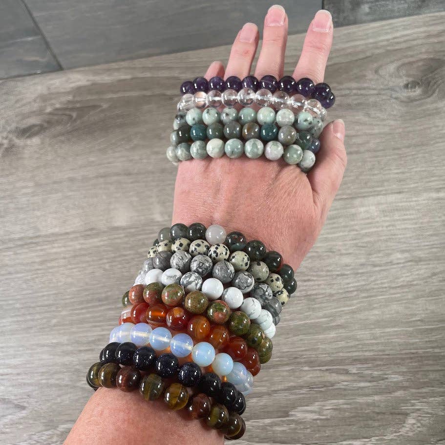 Keystone Crystals - Wholesale Beaded Bracelet - Gemstone Beaded Bracelets 10mm – Crystal Healing Jewelry28
